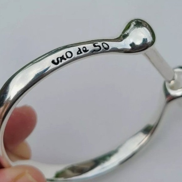 Uno de 50 Bracelet  • SHACKLED • Silver • Size M - Picture 5 of 16